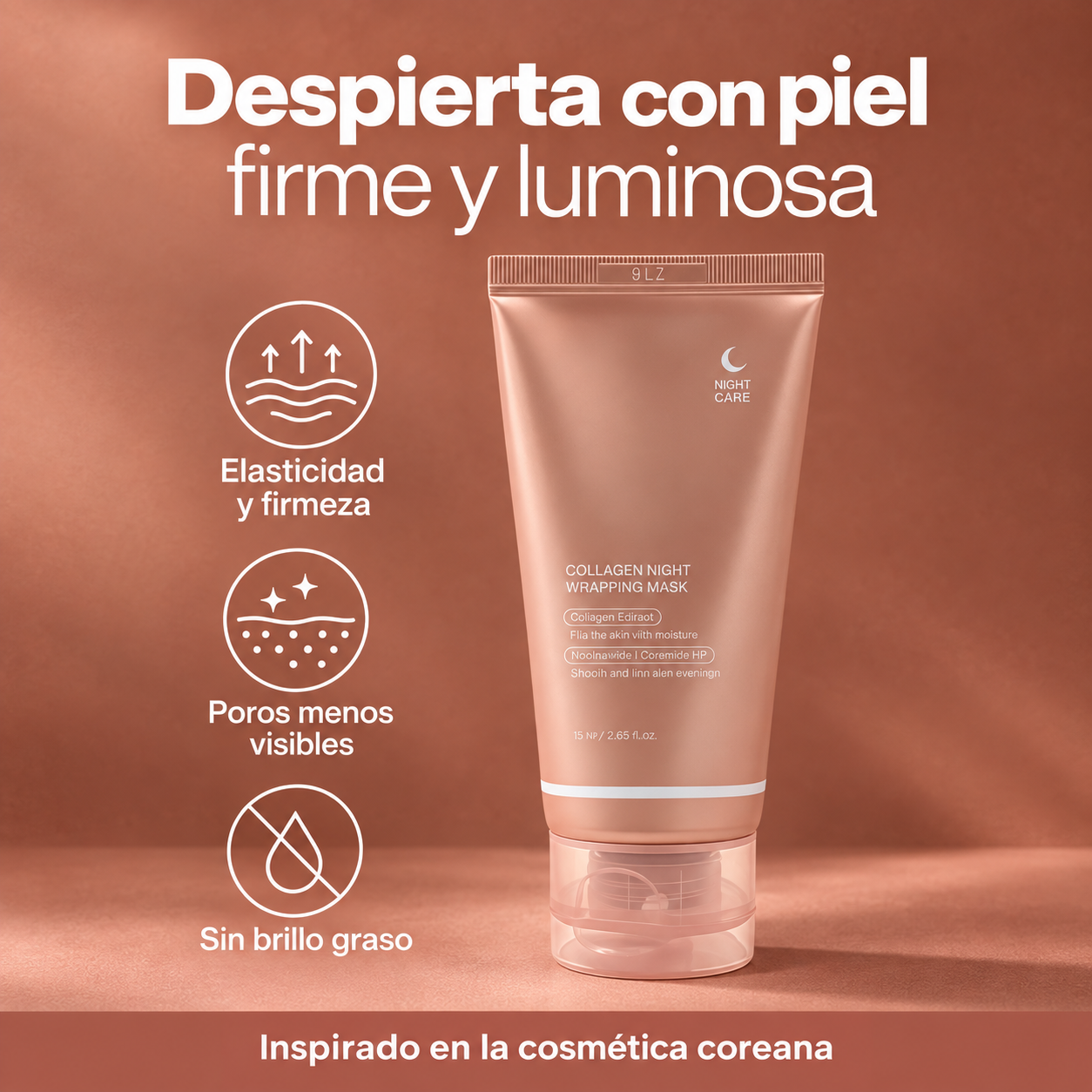Collagen Night Reset – Duerme y despierta con piel firme y luminosa